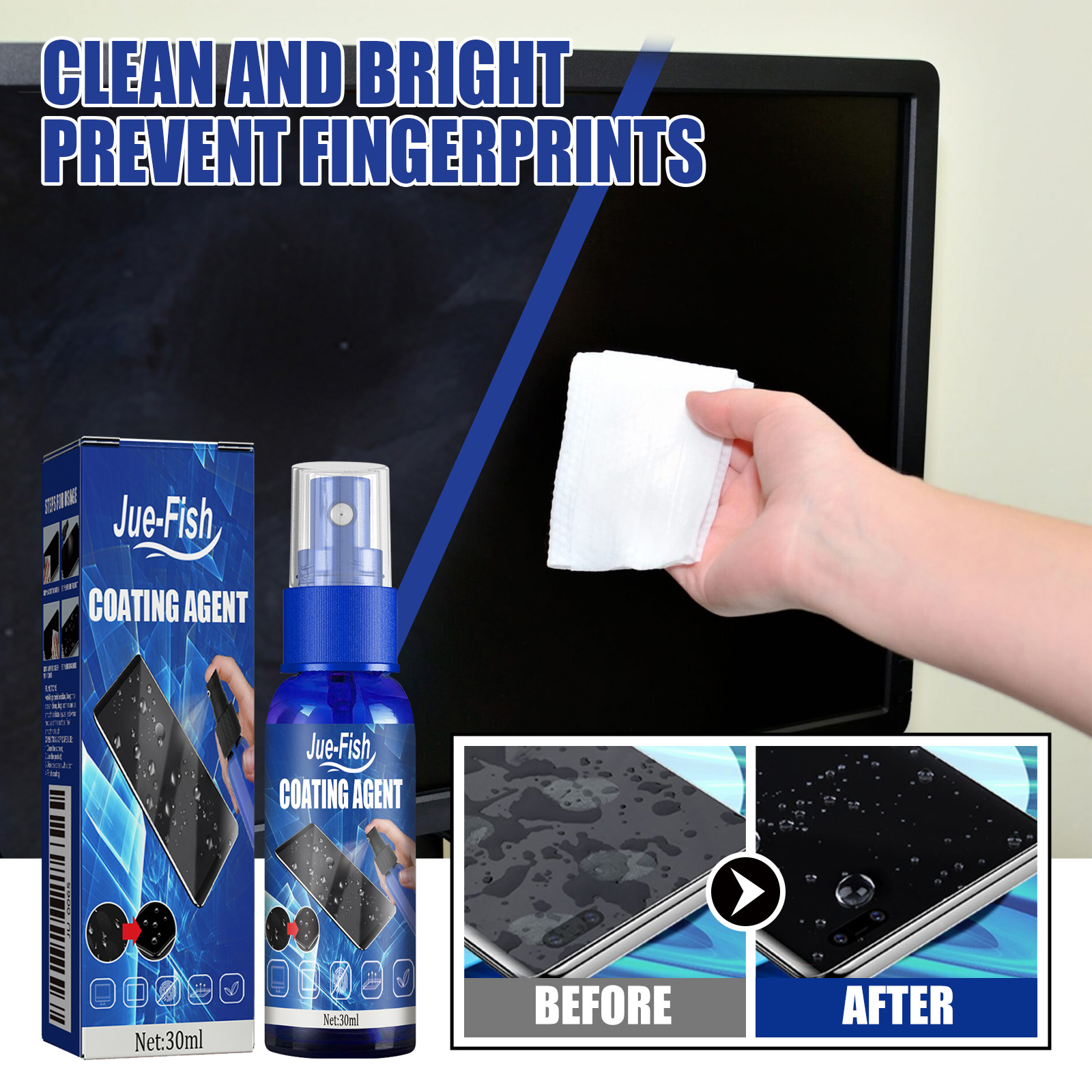 Screen Coating Agent, Smartpho - огляд і ціна Oleophobic Coating Spray