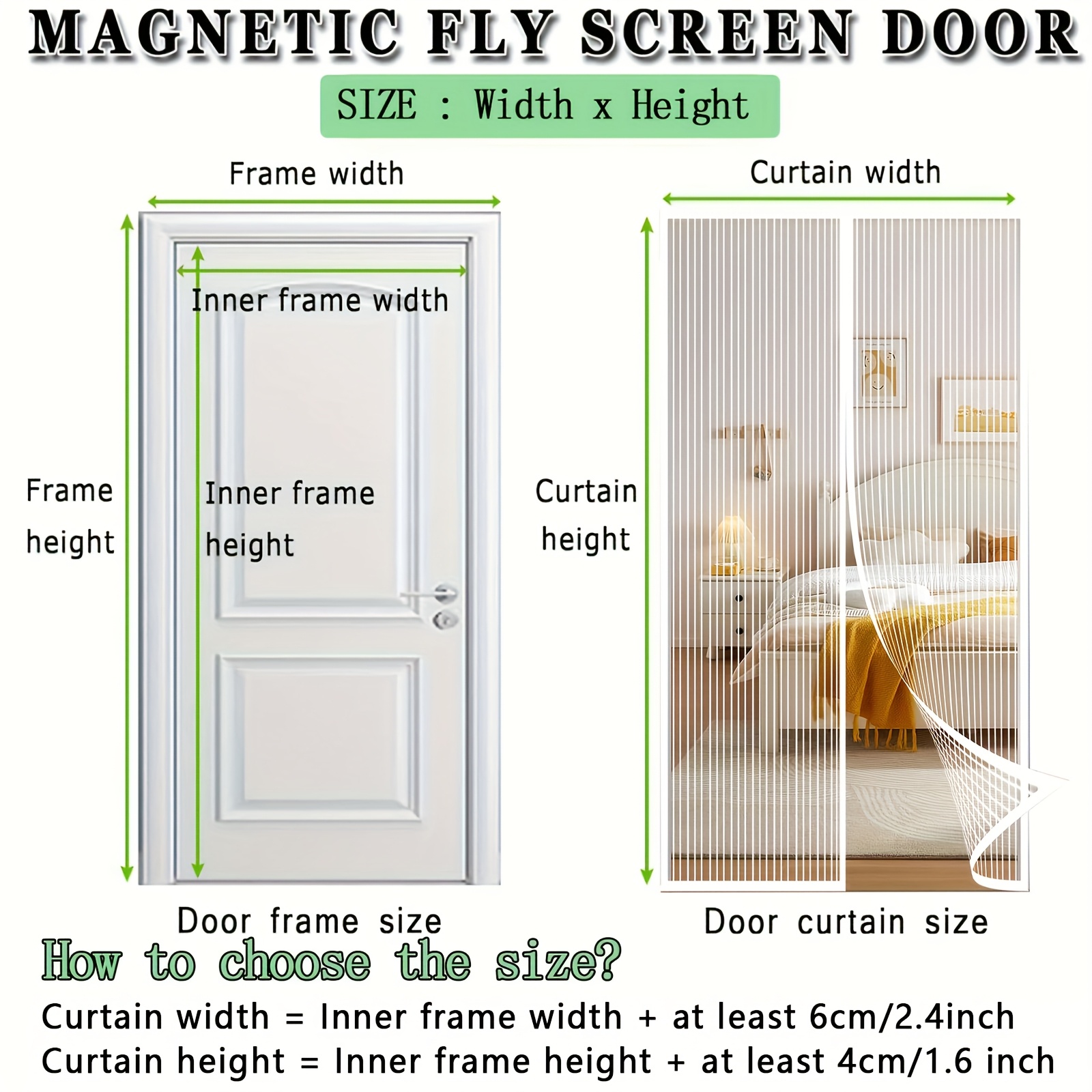 Auto-Close Magnetic Mosquito D - огляд і ціна Privacy Screen Protector