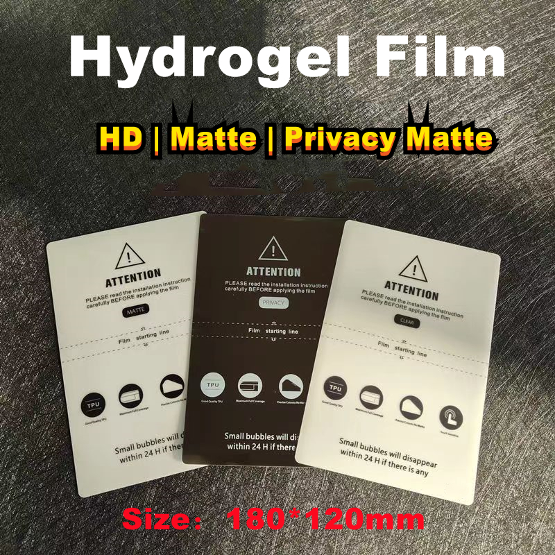 50PCS HD MATTE Privacy Frosted - огляд і ціна Screen Protector Cutter