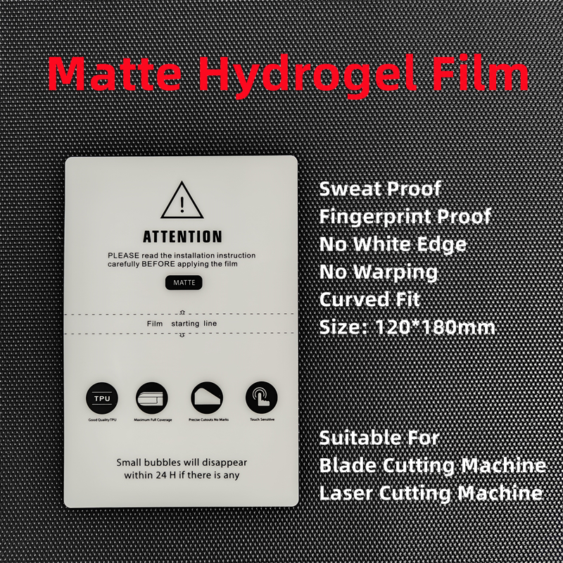50PCS HD MATTE Privacy Frosted - огляд і ціна Screen Protector Cutter