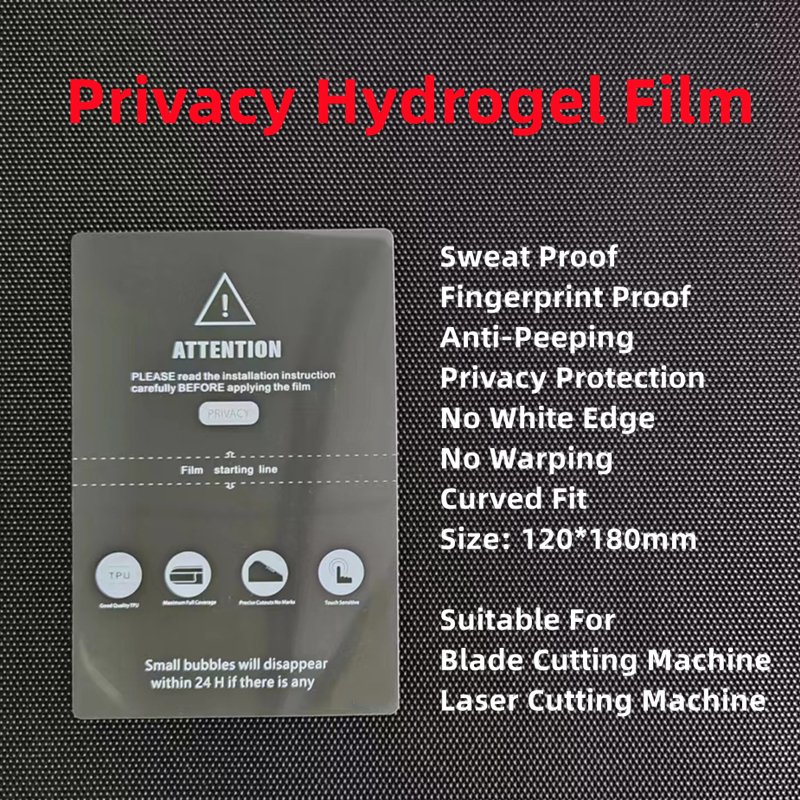 50PCS HD MATTE Privacy Frosted - огляд і ціна Screen Protector Cutter