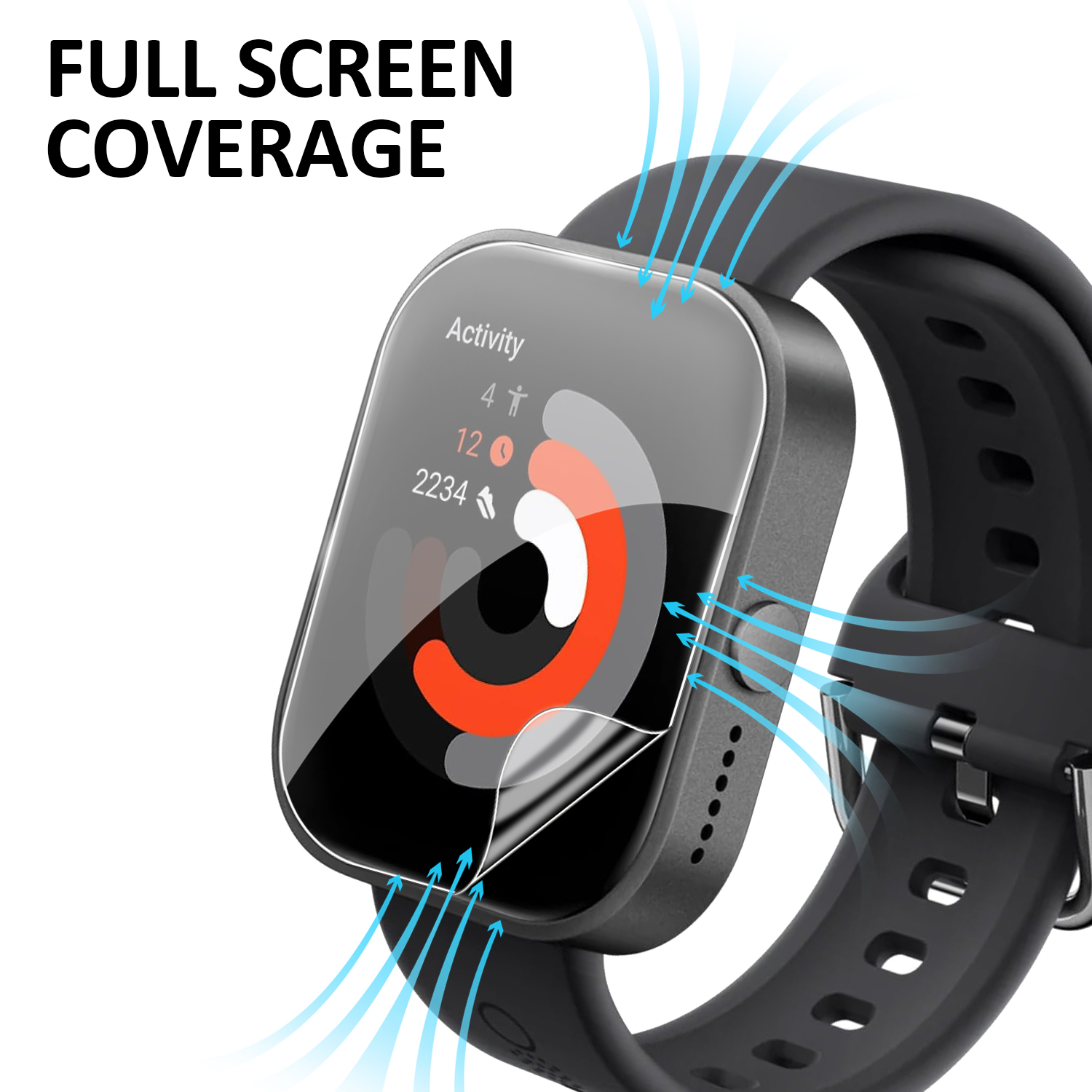 HD Clear TPU Hydraulic Screen  - огляд і ціна Smartwatch Screen Film