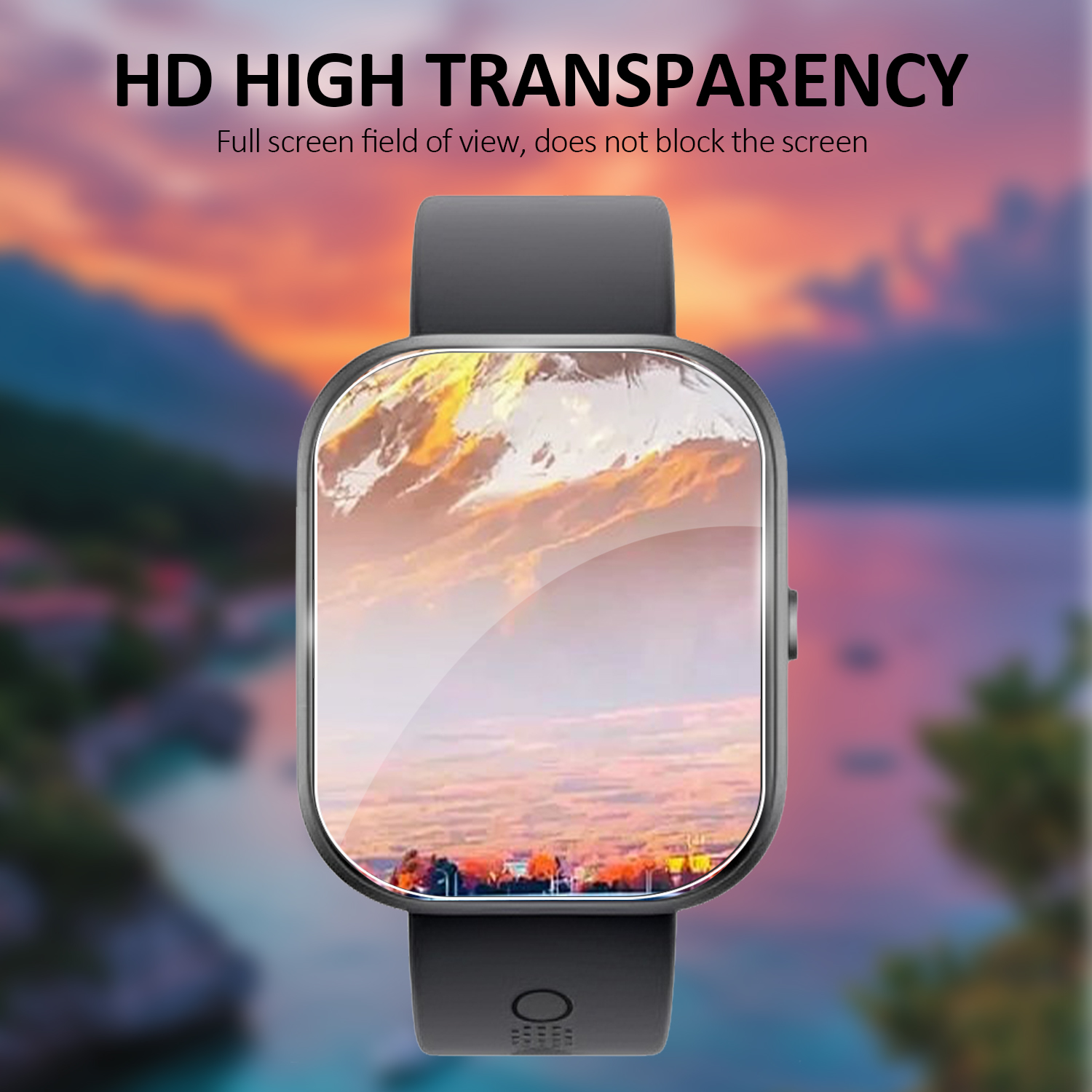 HD Clear TPU Hydraulic Screen  - огляд і ціна Smartwatch Screen Film
