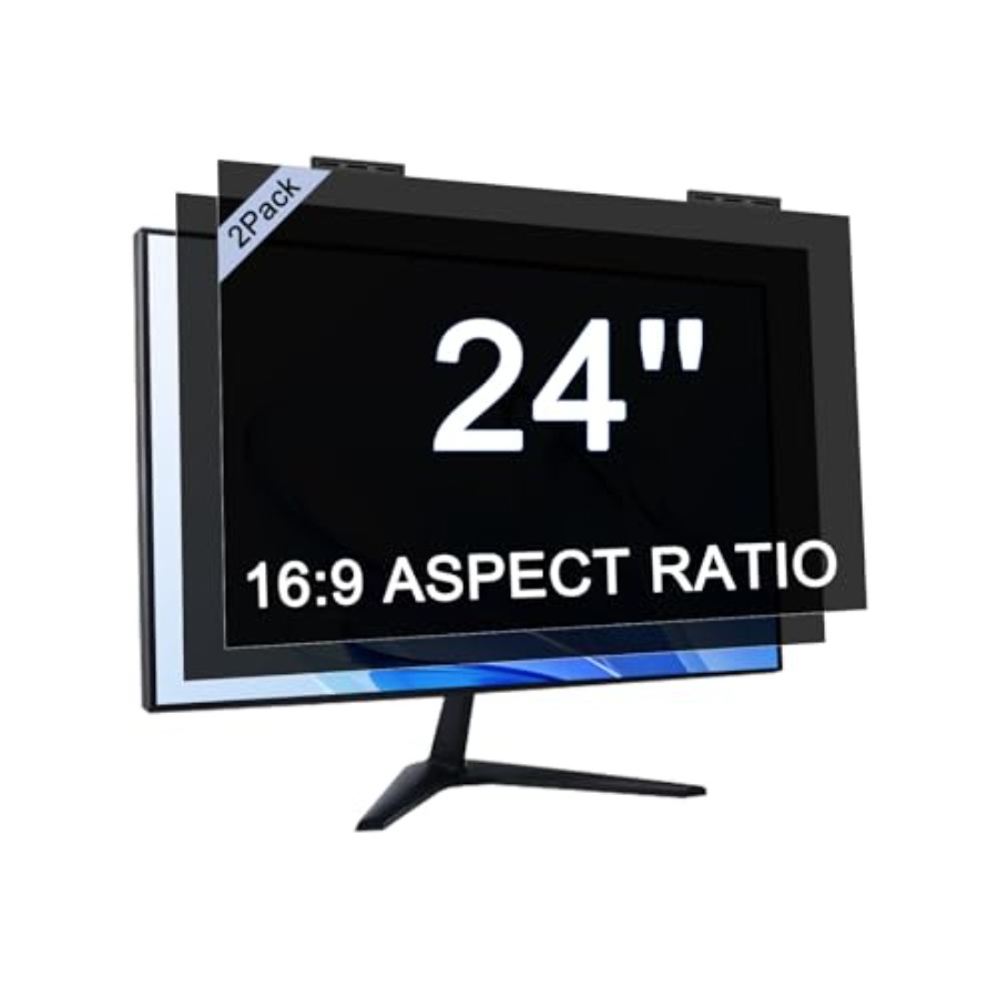 [2-Pack] 24 Inch Privacy Scree - огляд і ціна Privacy Filter 2Pack