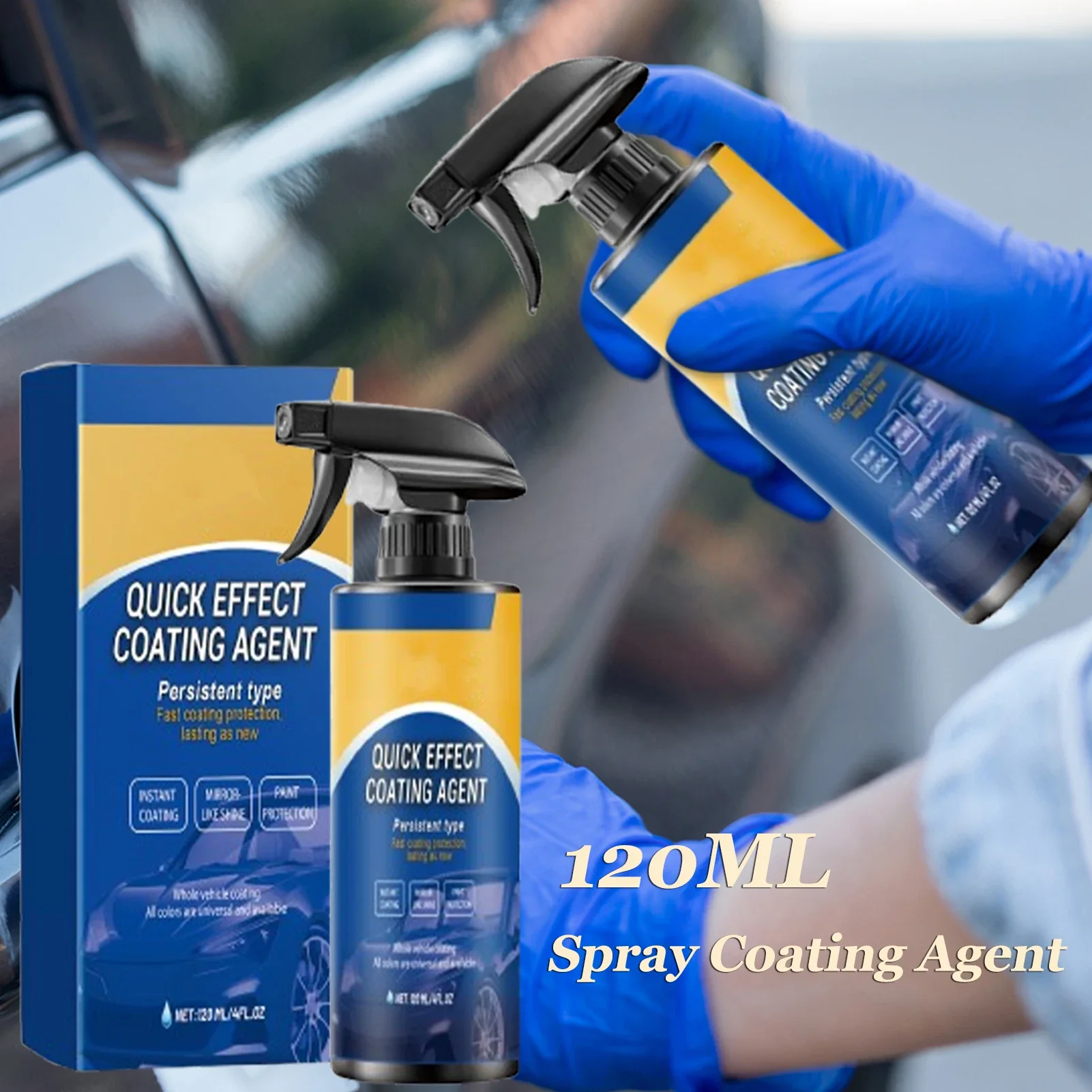 NEW Car Coating Spray Hydropho - огляд і ціна Nano Liquid Coating