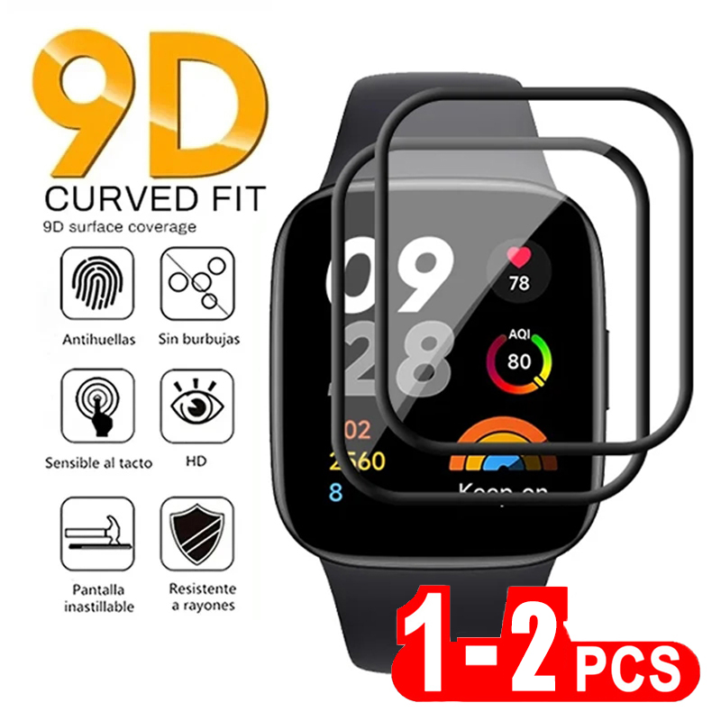 2 Pcs Tempered Glass for Redmi - огляд і ціна Smartwatch Screen Film