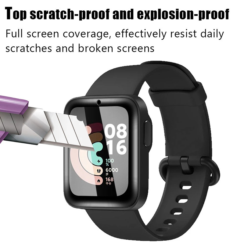2 Pcs Tempered Glass for Redmi - огляд і ціна Smartwatch Screen Film