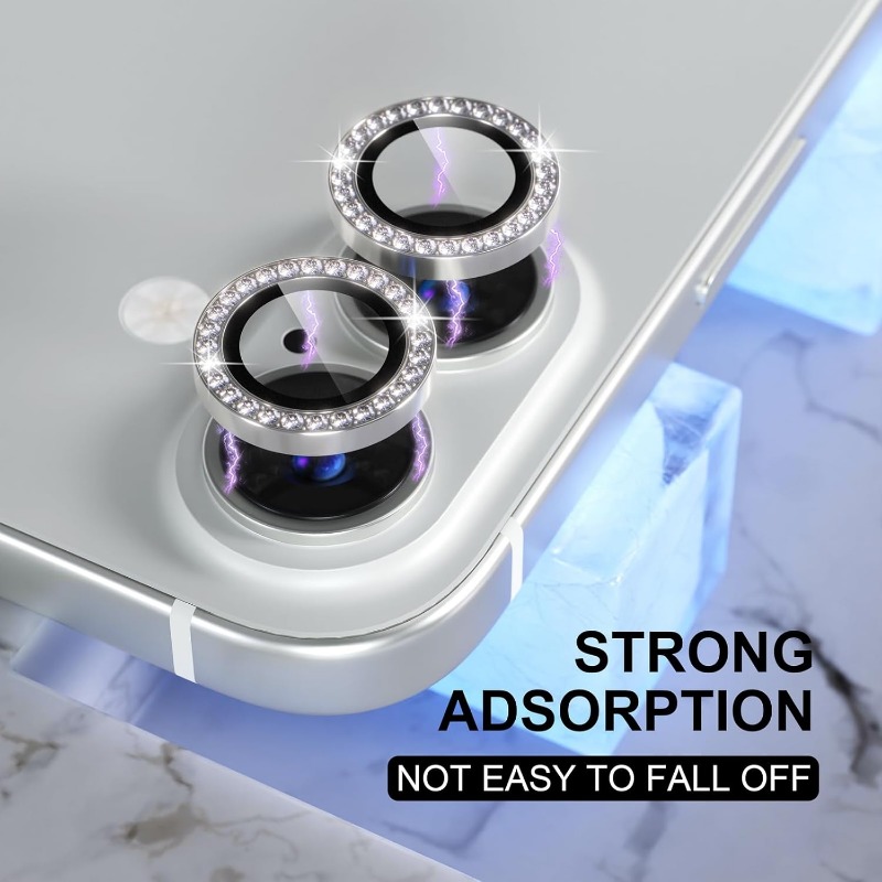 Glitter Camera Lens Protector  - огляд і ціна Tempered Glass Screen 9H