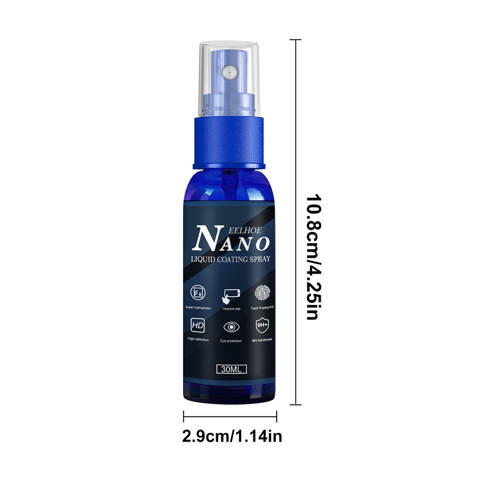 Nano  Screen Protector Fade Fi - огляд і ціна Oleophobic Coating Spray