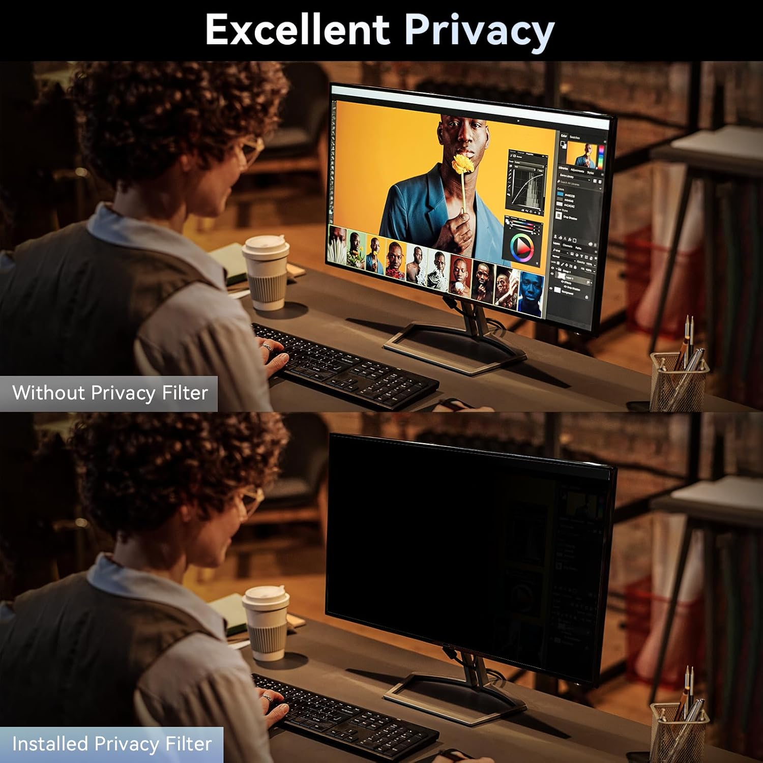 [2 Pack]32 Inch Computer Priva - огляд і ціна Privacy Filter 2Pack