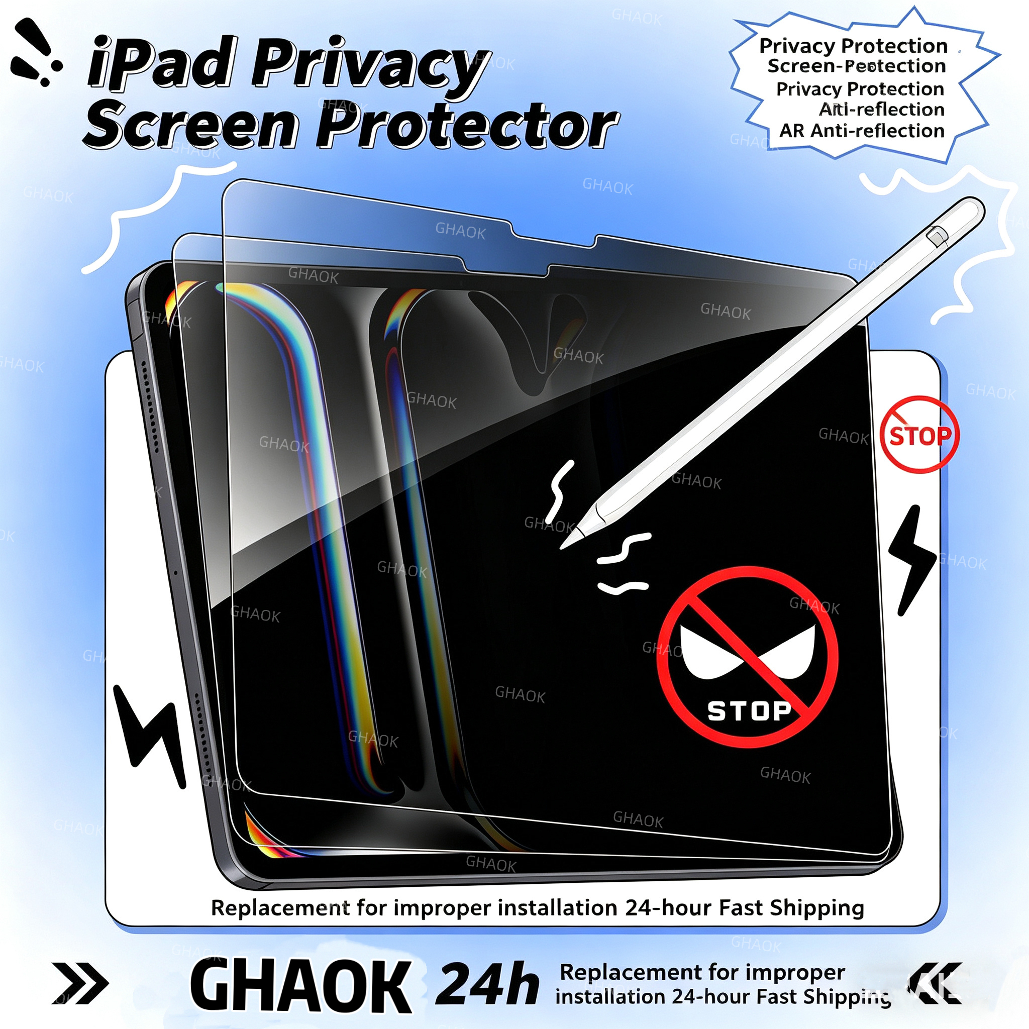 2 Way Privacy Anti-Spy Screen  - огляд і ціна Matte Anti Glare Screen