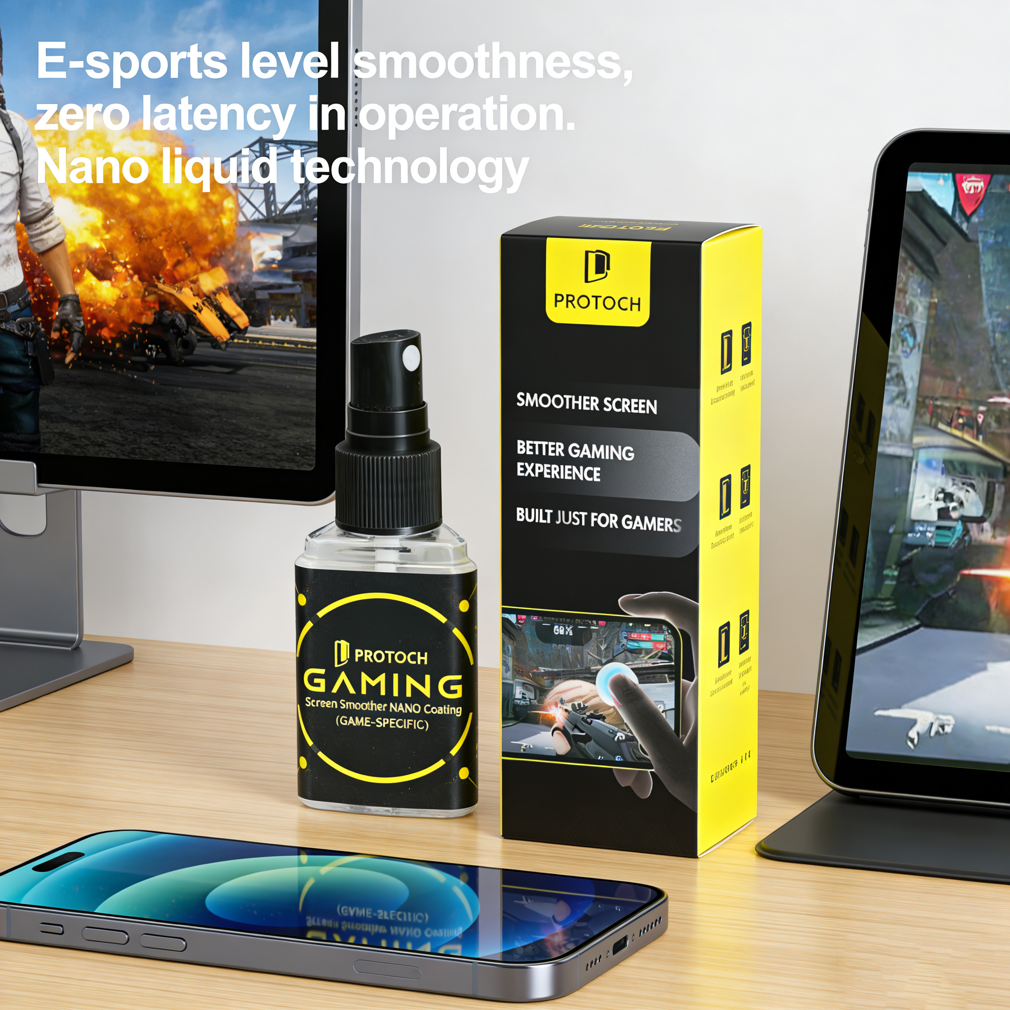 Hi-Tech NANO Liquid Glass Scre - огляд і ціна Oleophobic Coating Spray