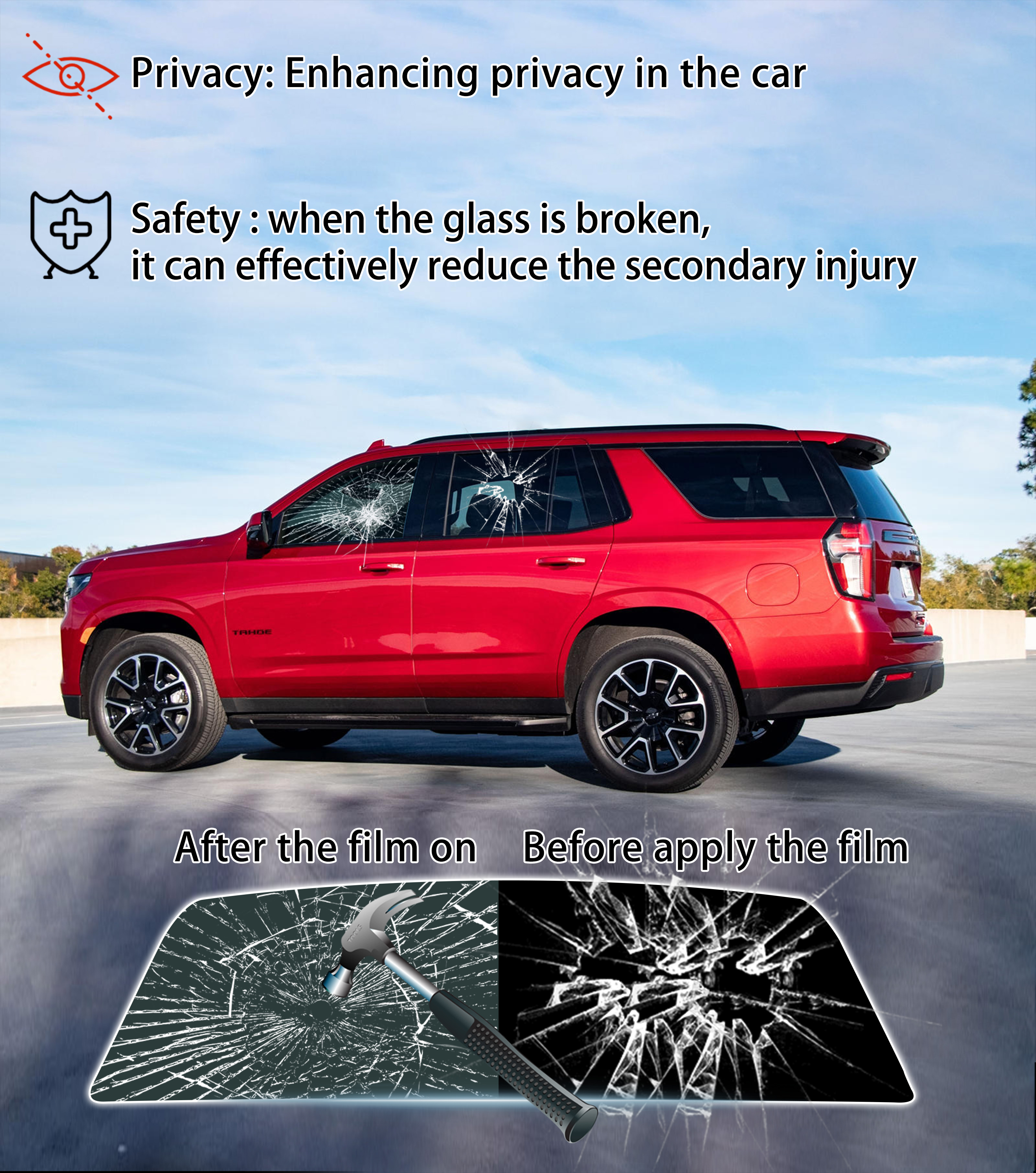 Precut Window Tint Car for Nis - огляд і ціна Privacy Screen Protector