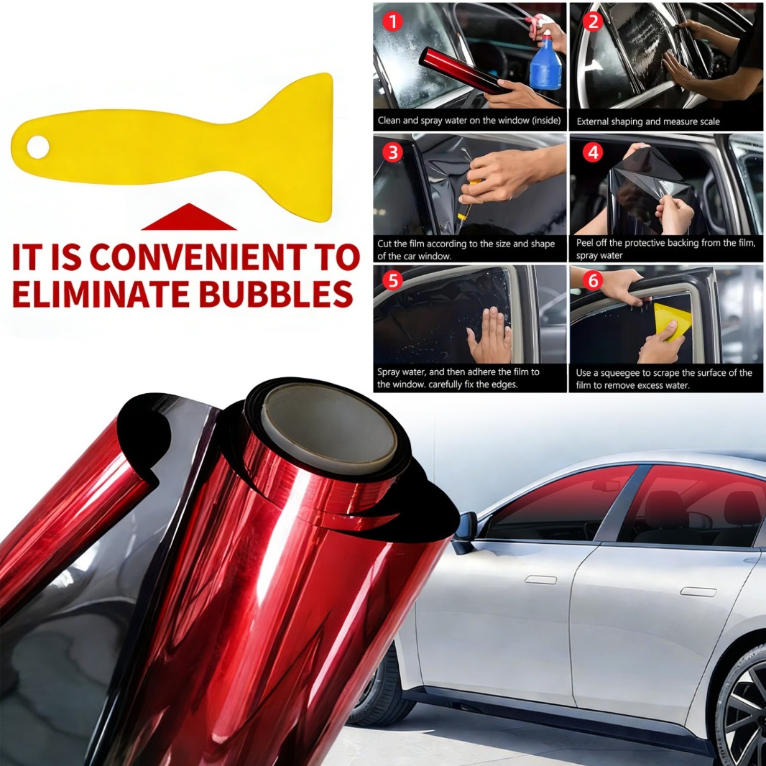 50x300cm Car Window Two-Tone T - огляд і ціна Privacy Screen Protector