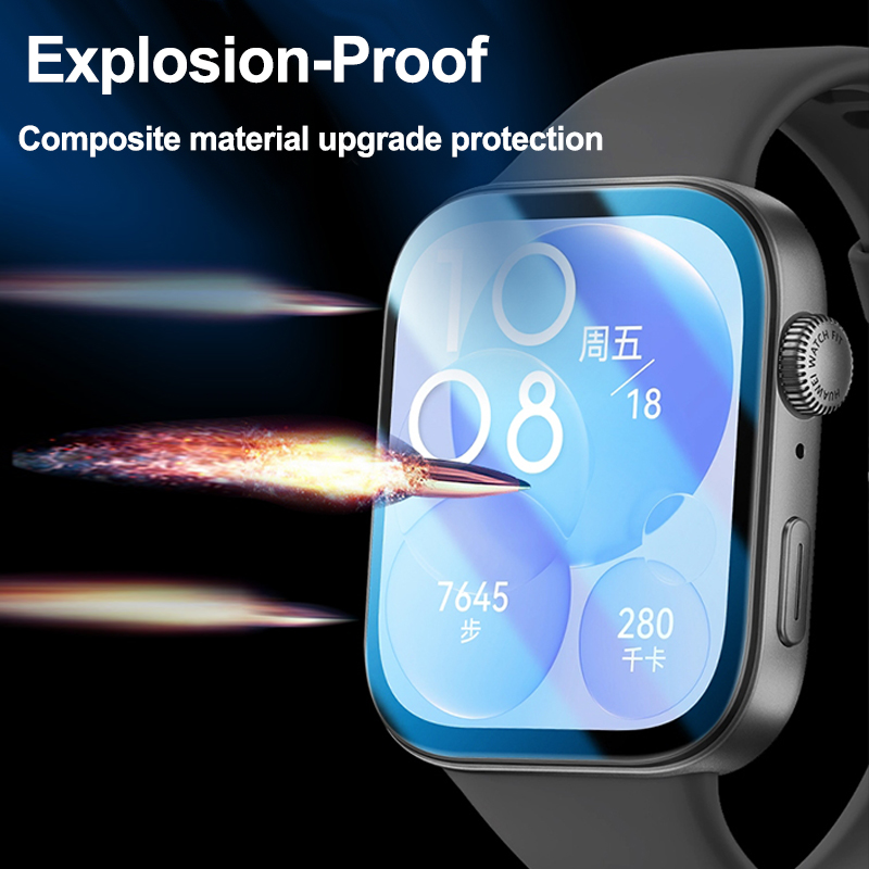Soft Glass For Huawei Watch Fi - огляд і ціна Smartwatch Screen Film
