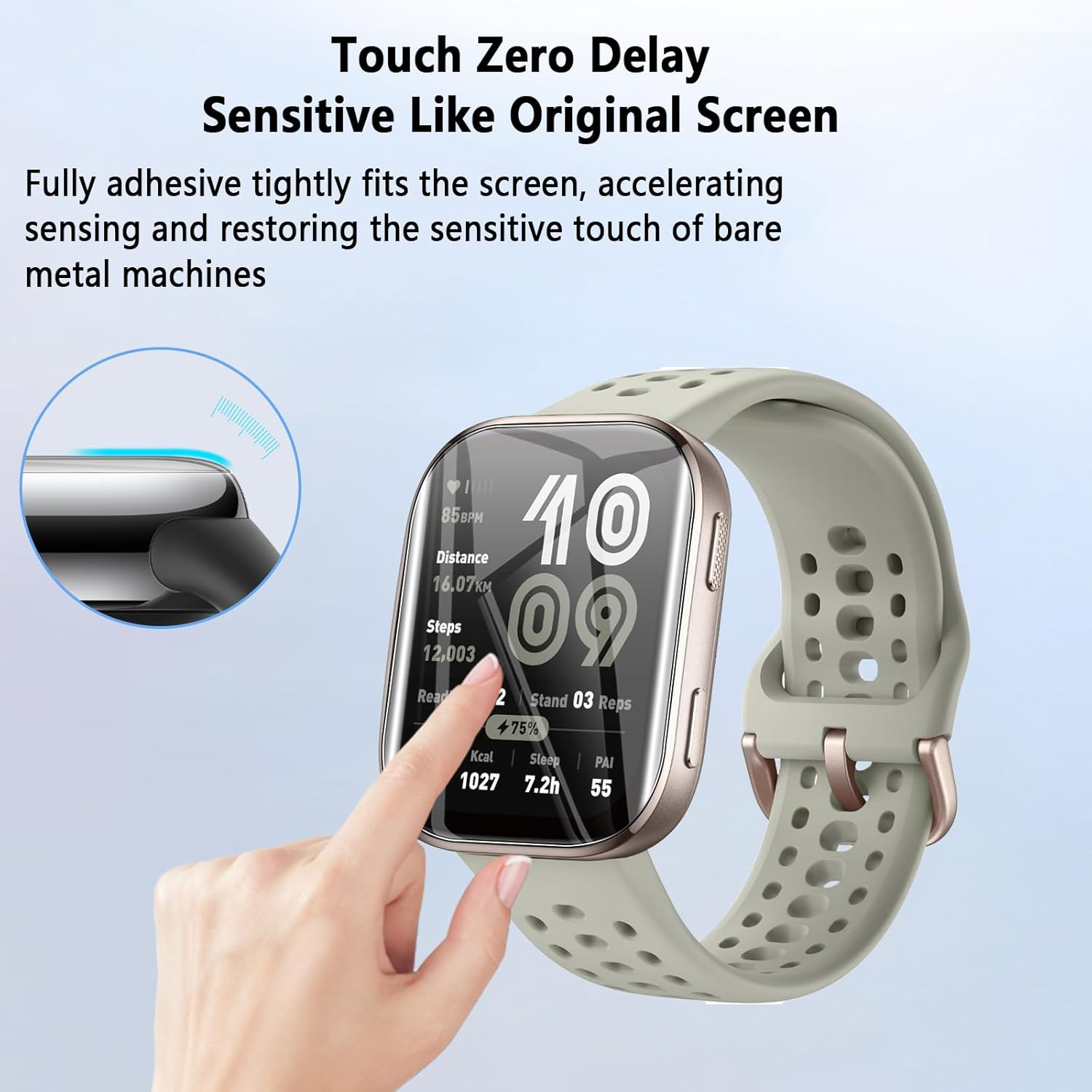 Screen Protector for Amazfit b - огляд і ціна Smartwatch Screen Film