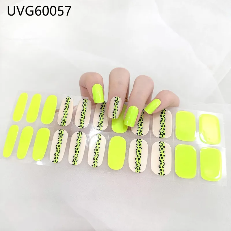 16/18/20Tips Gel Nail Stcikers - огляд і ціна Full Cover Adhesive