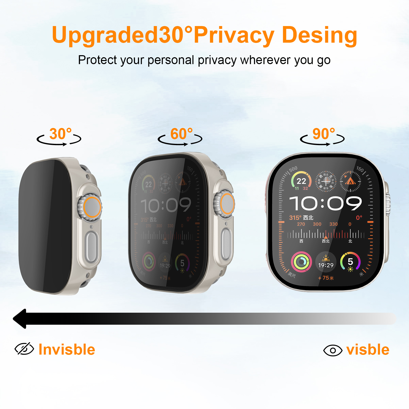Tempered Glass+Privacy case fo - огляд і ціна Privacy Screen Protector