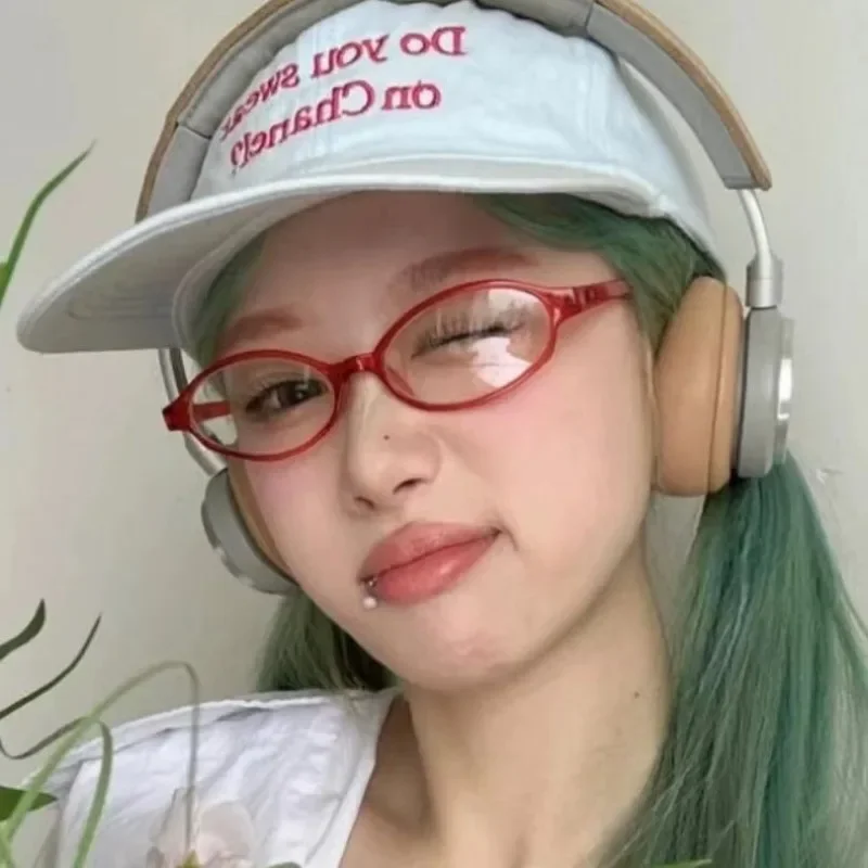 Retro Oval Glasses Women Girls - огляд і ціна Anti Blue Light Film