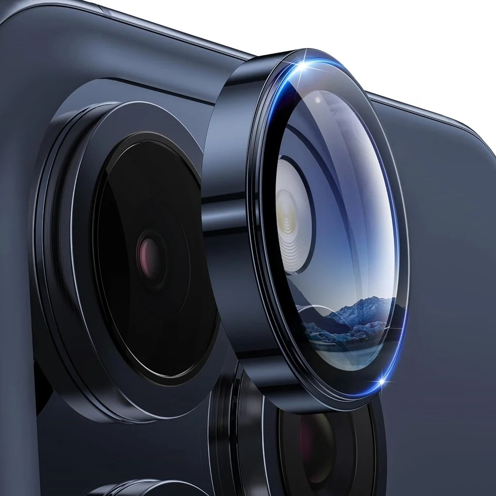 3Pcs Metal Camera Lens Protect - огляд і ціна Tempered Glass Screen 9H
