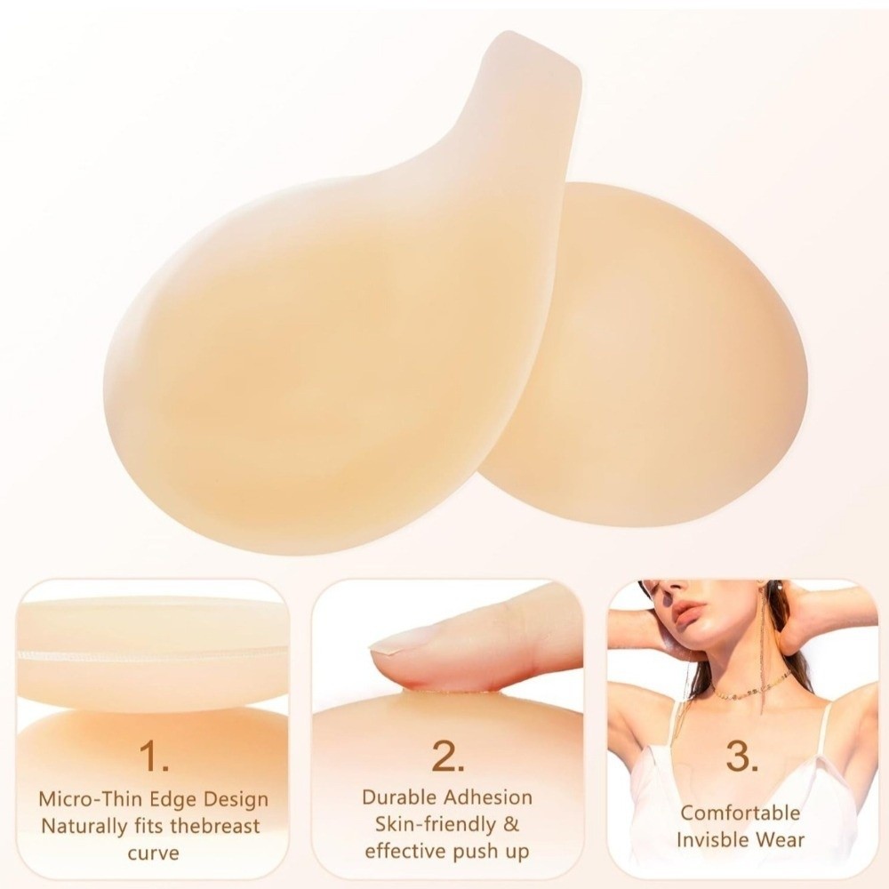 Seamless Silicone Nipple Cover - огляд і ціна Full Cover Adhesive